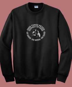 Boxing Chant Sweet Caroline Good Times Never Seemed So Good Diamond 80s Sweatshirt