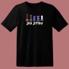 Brazilian Jiu Jitsu Chess Pieces Bjj 80s T Shirt