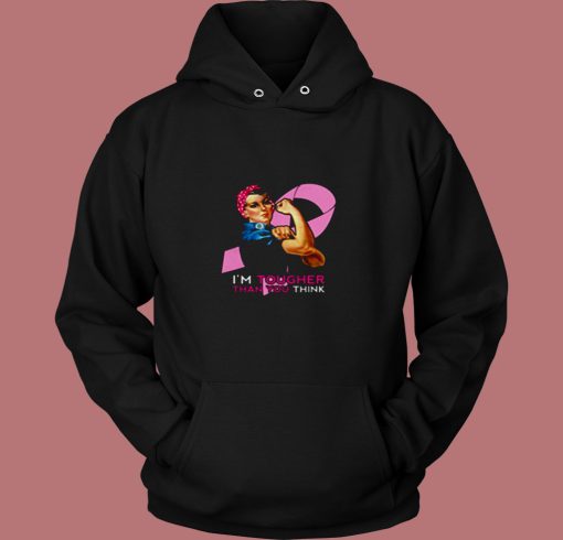 Breast Cancer Awareness 80s Hoodie