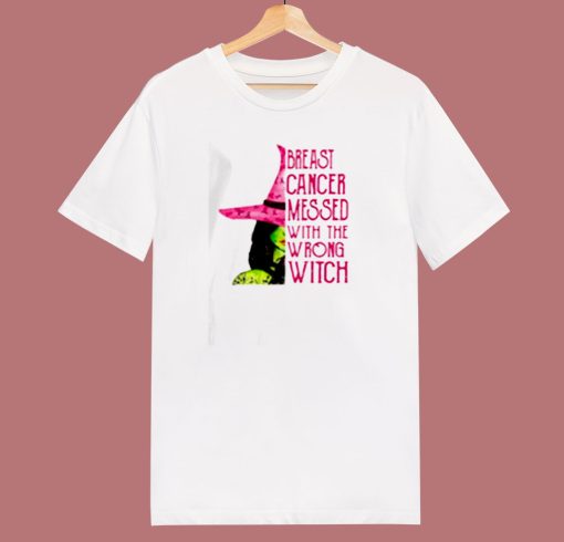 Breast Cancer Messed 80s T Shirt