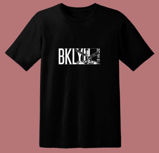 Brooklyn New York City Bklyn 718 80s T Shirt