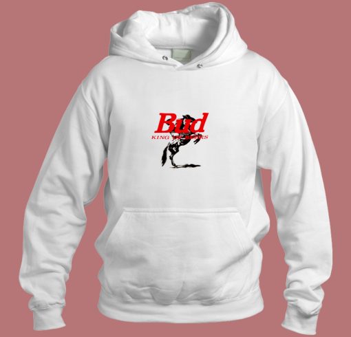 Budweiser Cowboy King Of Beers Aesthetic Hoodie Style