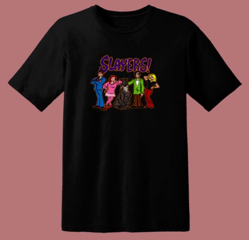 Buffy The Vampire Slayer Scooby 80s T Shirt