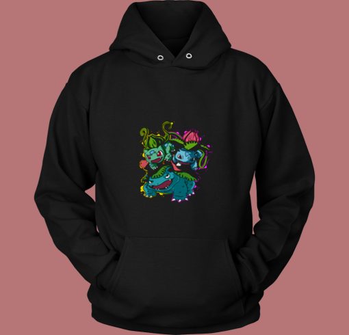 Bulbasaur Evolution Pokemon 80s Hoodie