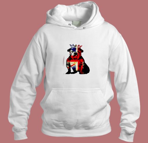 Buldog British Union Aesthetic Hoodie Style