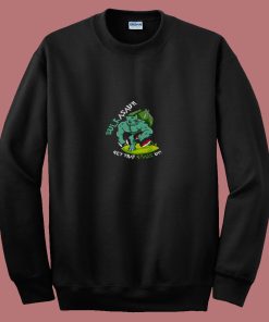 Bulkasaur Get That Grass Up Parody Gym 80s Sweatshirt