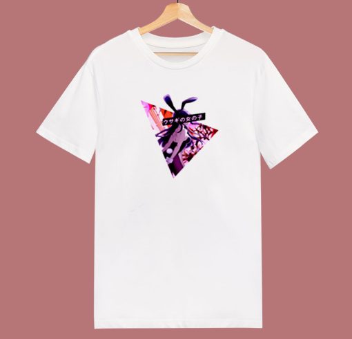 Bunny Vaporwave Sad Japanese Anime Aesthetic 80s T Shirt