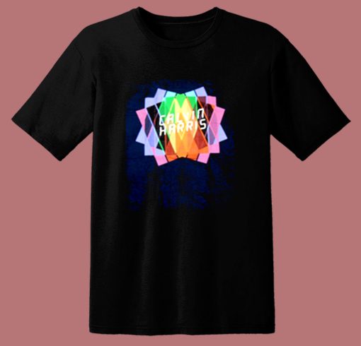 Calvin Harris Kaleidoscope Marine 80s T Shirt