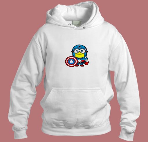 Captain Minerica Aesthetic Hoodie Style