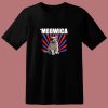 Cat 4th Of July Meowica 80s T Shirt