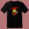 Cat Freddy Krueger A Nightmare On Claw Street 80s T Shirt