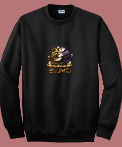 Cats Sumo Wrestling 80s Sweatshirt