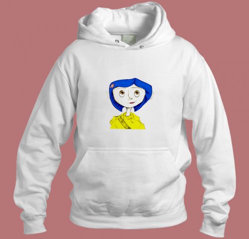 Download Character Coraline From The Animated Movie Aesthetic Hoodie Style Mpcteehouse Com