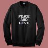 Cheap Stussy Peace Love 80s Sweatshirt