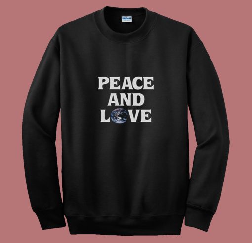 Cheap Stussy Peace Love 80s Sweatshirt