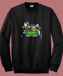 Cheech And Chong Scooby Doo 80s Sweatshirt