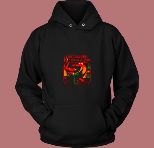 Christmas December Anddragons 80s Hoodie