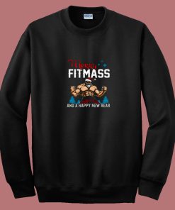 Christmas Happy New Year Parody Fitness 80s Sweatshirt