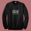 Christmas In Lockdown 2020 80s Sweatshirt