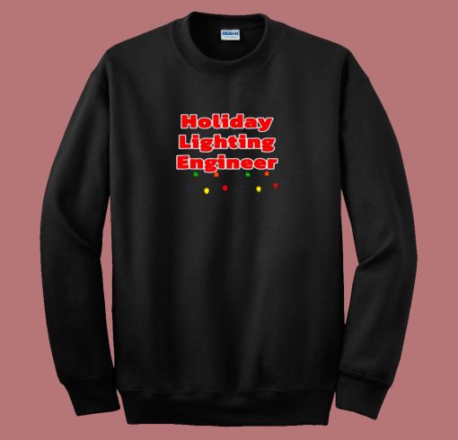 Christmas Lighting 80s Sweatshirt