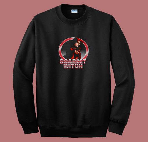 Circle Scarlet Witch Scarlet 80s Sweatshirt