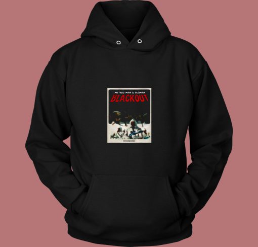 Classic Mothod And Redman Blackout 80s Hoodie