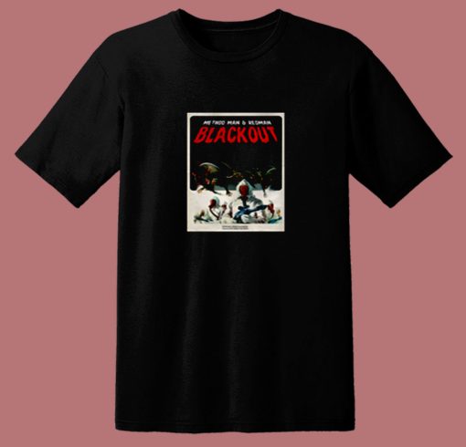 Classic Mothod And Redman Blackout 80s T Shirt