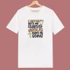 Coffee Gets Me Started Jesus Keeps Me Going 80s T Shirt