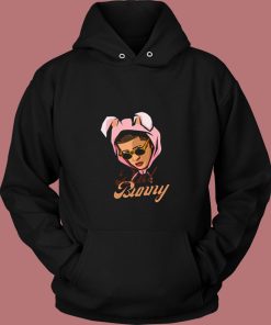 Cool Bad Bunny Hip Hop Rap 80s Hoodie