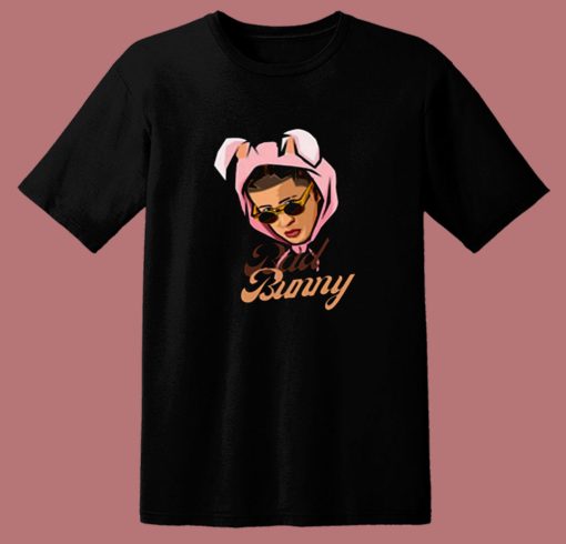 Cool Bad Bunny Hip Hop Rap 80s T Shirt