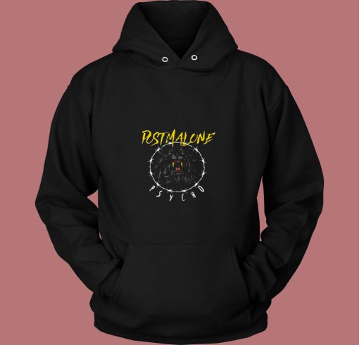 Cool Post Malone Psycho 80s Hoodie