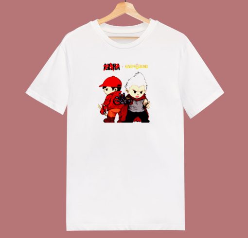 Cute Akira X Earthbound Classic 80s T Shirt