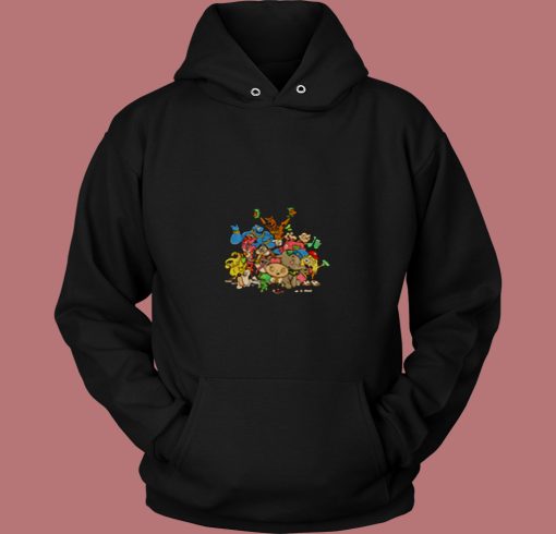 Cute Dgk Cartoon Say No To Drugs 80s Hoodie