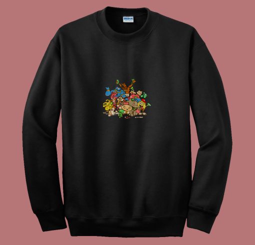 Cute Dgk Cartoon Say No To Drugs 80s Sweatshirt