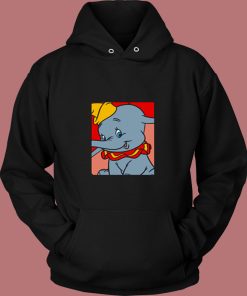 Cute Disney Dumbo Portrait 80s Hoodie