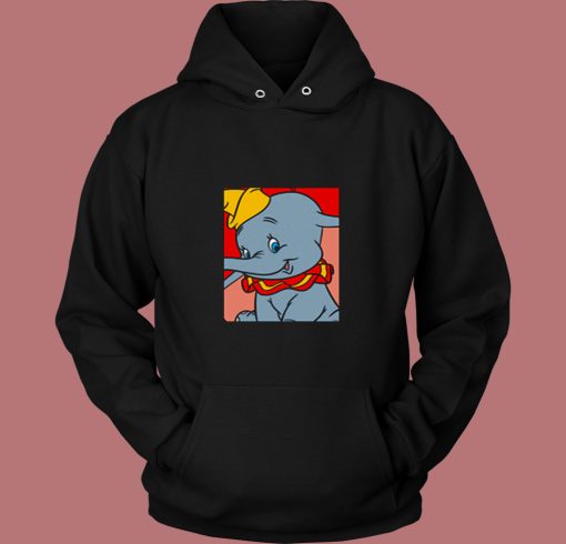 Cute Disney Dumbo Portrait 80s Hoodie