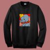 Cute Disney Dumbo Portrait 80s Sweatshirt