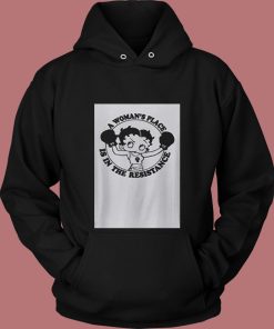 Cute Feminist Af Betty Boop 80s Hoodie