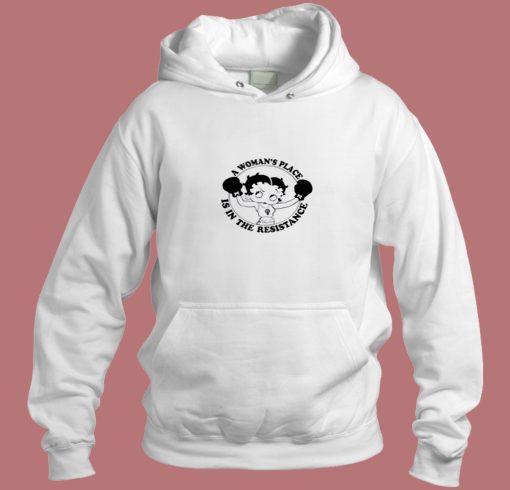 Cute Feminist Af Betty Boop Aesthetic Hoodie Style