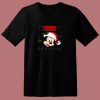 Cute Mickey Mouse Santa Christmas 80s T Shirt