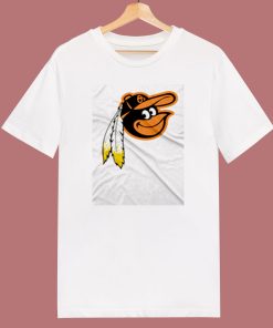 Cute Redskins Orioles Logo 80s T Shirt