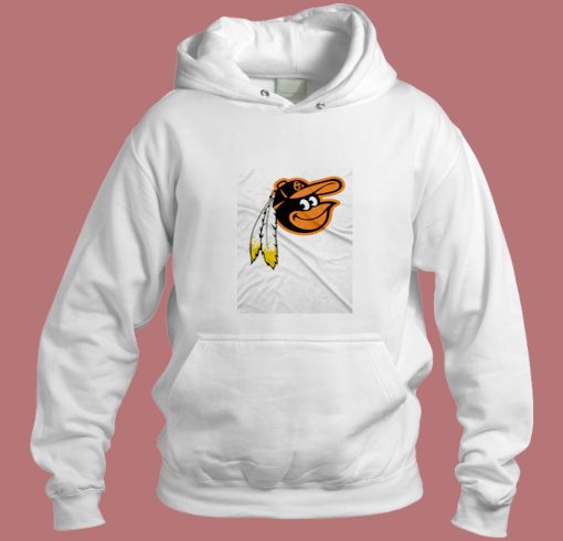 Cute Redskins Orioles Logo Aesthetic Hoodie Style