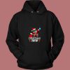 Dabbing Santa With Face Mask Handwashing 80s Hoodie