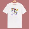 Dabbing Unicorn 80s T Shirt