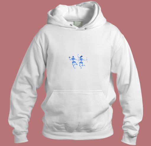 Dancing Skeletons Couples Aesthetic Hoodie Style