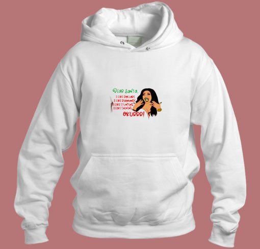 Dear Santa I Like Dollars Aesthetic Hoodie Style