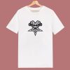 Demon Skull Pentagram Devil Satanic Satanism Heavy Metal 80s T Shirt