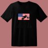 Dirt Bike American Flag Enduro 80s T Shirt