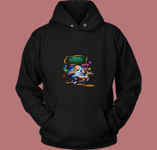 Disney Alice In Wonderland Rabbit 80s Hoodie