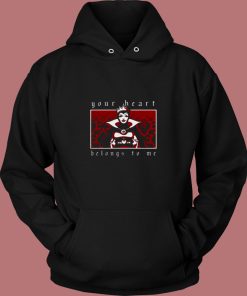 Disney Evil Queen Heart Belongs To Me 80s Hoodie